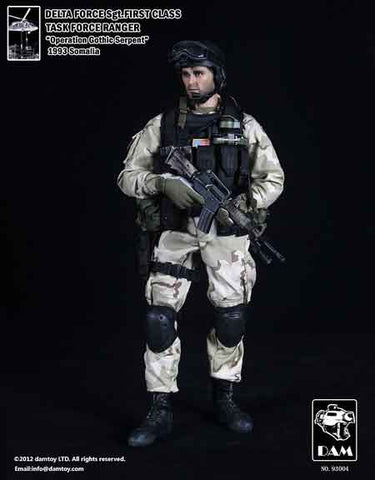 DAM Toys 1/6 Delta Force SGT. First Class (Task Force Ranger) Boxed Set #DAM-93004