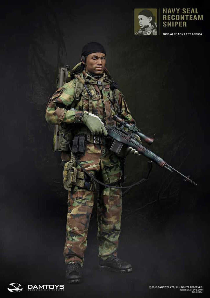 DAM Toys 1/6 Navy Seal Recon Team Sniper Boxed Set #DAM-93014