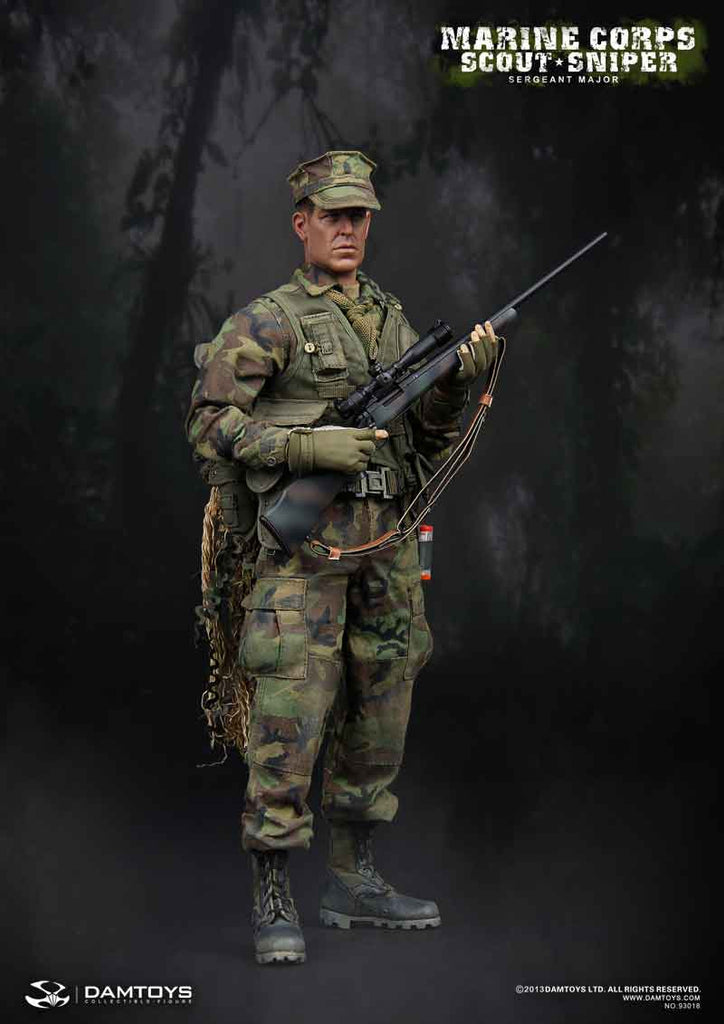 DAM Toys 1/6 Marine Corps Scout Sniper Boxed Set #DAM-93018