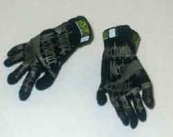 DAM Toys Loose 1/6th Gloves (Pair)(Mechanix)Camo) #DAM4-A292