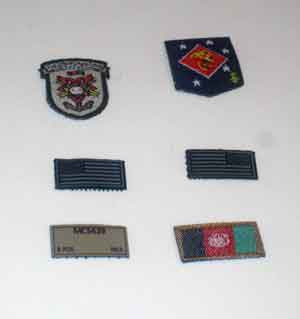 DAM Toys Loose 1/6th Patches (MARSOC Special Ops Team Operator) #DAM4-A801