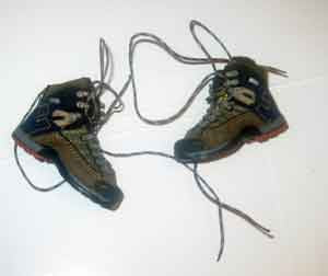 DAM Toys Loose 1/6th Boots (Asolo Fugitive GTX)(Hiking) #DAM4-B400