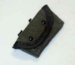 DAM Toys Loose 1/6th M36 pattern M15 Rifle grenade Sight Pouch-OD (Pouch Only)  #DAM4-P212