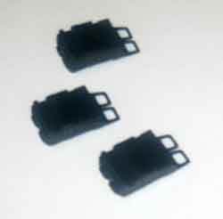 DAM Toys Loose 1/6th GEN2 Fastmag M4 Magazine Pouch 3x-Black  #DAM4-P350