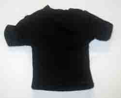 DAM Toys Loose 1/6th T-Shirt (Black)(Padded)  #DAM4-U021