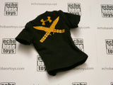 DAM Toys Loose 1/6th T-Shirt (Black)(UA Tactical Logo)  #DAM4-U024