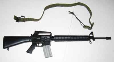 DAM Toys Loose 1/6th M16A2 Rifle w/Sling  #DAM4-W100