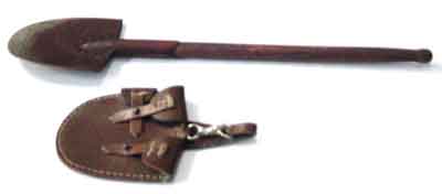 DID Loose 1/6 WWII German Spade (Pioneer,w/Carrier) #DID1-A203