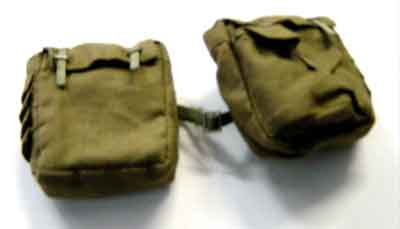DID Loose 1/6 WWII German Side Pouches (Pioneer,L&R Sides) #DID1-P202