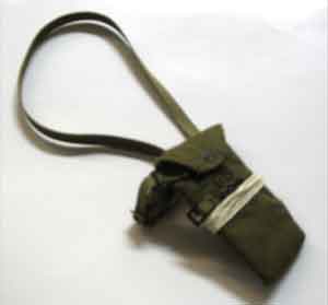 DID Loose 1/6 WWII US M1A1 Training Gas Mask Bag #DID3-P503