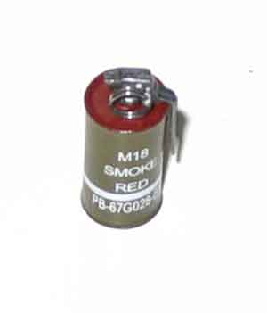 DID Loose 1/6 WWII US M18 Smoke Grenade (Red) #DID3-X203