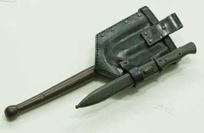 Dragon Models Loose 1/6th Scale WWII German E-Tool 1st version w/Bayonet #DRL1-A103