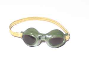 Dragon Models Loose 1/6th Scale WWII German Goggles Motorcyclist (Green) #DRL1-A390