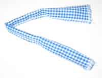 Dragon Models Loose 1/6th Scale WWII German Scarf checkered (Blue) #DRL1-A416