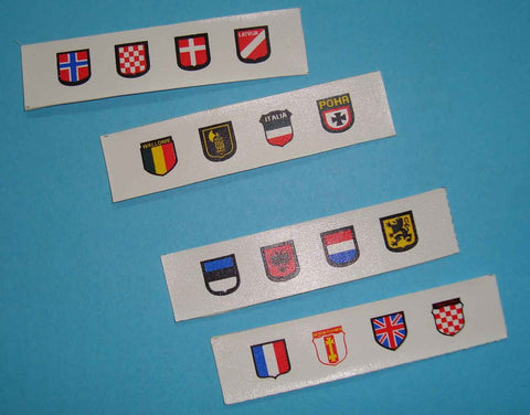 Dragon Models Loose 1/6th Scale WWII German SS Gebirgsjager Foreign Shields (Stickers) #DRL1-A442