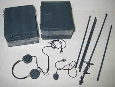 Dragon Models Loose 1/6th Scale WWII German Torn, FeldFu. Radio set #DRL1-A502