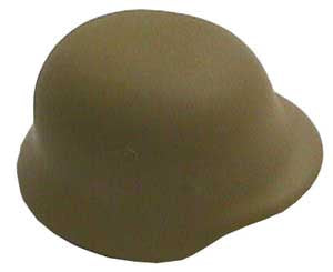 Dragon Models Loose 1/6th Scale WWII German M35/40 Helmet (Dark Yellow) #DRL1-D009