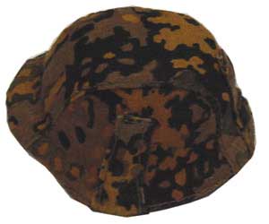 Dragon Models Loose 1/6th Scale WWII German M35/40 Helmet w/"Autumn Oakleaf" helmet cover #DRL1-D015