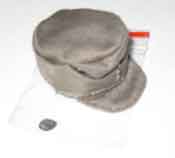 Dragon Models Loose 1/6th Scale WWII German M43 Field Cap SS (Skull only) #DRL1-D426