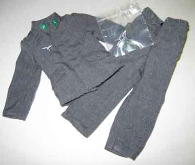 Dragon Models Loose 1/6th Scale WWII German Luftwaffe Field Division Jacket & Trousers #DRL1-F123