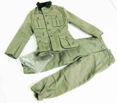 Dragon Models Loose 1/6th Scale WWII German M35 Tunic w/M37 Trousers, Gebirgsjager Officer, Oberleutnant #DRL1-H106