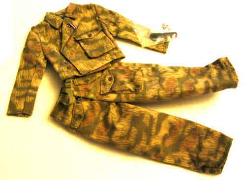 Dragon Models Loose 1/6th Scale WWII German Water/Tan Panzer Tunic/trousers #DRL1-H705