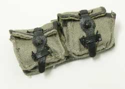 Dragon Models Loose 1/6th Scale WWII German G43 Ammo Pouch (single) (Tan) "cloth" #DRL1-P201
