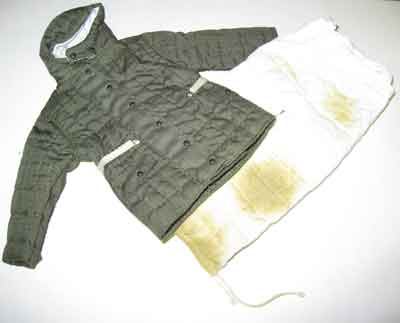 Dragon Models Loose 1/6th Scale WWII German Fallschirmjager Quilted Park (Green) & Pants (White)(weathered) #DRL1-U909