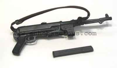 Dragon Models Loose 1/6th Scale WWII German MP40 w/working bolt, leather sling, & metal slider #DRL1-W204