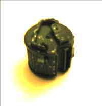 Dragon Models Loose 1/6th Scale WWII German MG Ammo Drum (Green) weathered #DRL1-X327