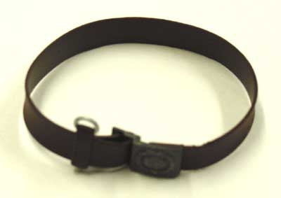 Dragon Models Loose 1/6th Scale WWII German Luftwaffe Steel Buckle Belt (Brown/Plastic) w/Support Loop #DRL1-Y502