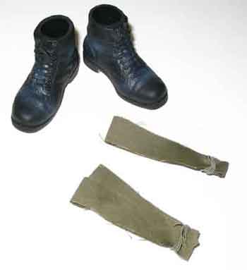 Dragon Models Loose 1/6th Scale WWII British Boots w/Pultees #DRL2-F106