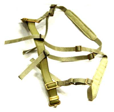 Dragon Models Loose 1/6th Scale WWII British Web Belt w/Suspenders #DRL2-P102