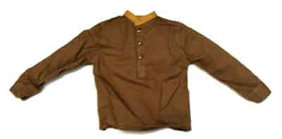 Dragon Models Loose 1/6th Scale WWII British Long Sleeve  (Brown) Shirt-tan collar #DRL2-U202