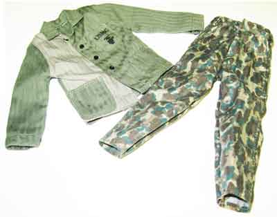 Dragon Models Loose 1/6th Scale WWII US USMC M-44 Utility Jacket w/M43 Camo Trousers  #DRL3-G108