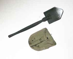 Dragon Models Loose 1/6th Scale WWII US M1943 Entrenching Tool w/cover (OD)  #DRL3-P403