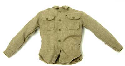 Dragon Models Loose 1/6th Scale WWII US Wool Shirt (Light Brown)  #DRL3-U004