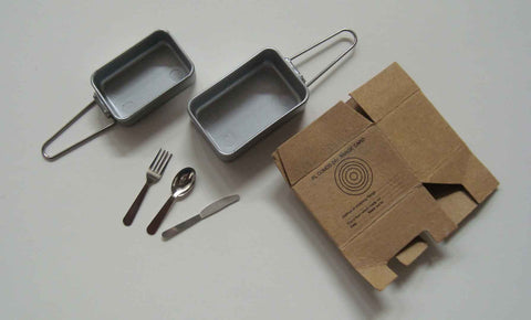 Dragon Models Loose 1/6th Scale Modern Military Utensils/Foodtray/Ration Box #DRL4-A252