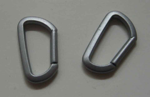 Dragon Models Loose 1/6th Scale Modern Military Carabiner Silver 2x #DRL4-A311