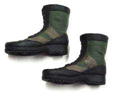Dragon Models Loose 1/6th Scale Modern Military Boots (Jungle-Molded) #DRL4-B300