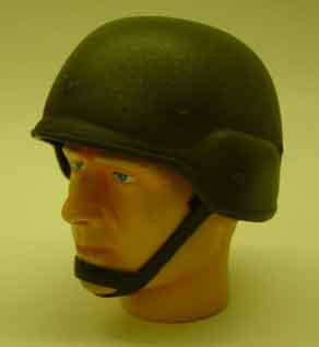 Dragon Models Loose 1/6th Scale Modern Military PASGT Style Helmet (OD) weathered #DRL4-H101