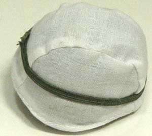 Dragon Models Loose 1/6th Scale Modern Military PASGT Style Helmet w/(White) Cover #DRL4-H170