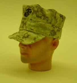 Dragon Models Loose 1/6th Scale Modern Military USMC Duty Cap Marpat desert #DRL4-H306