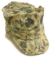 Dragon Models Loose 1/6th Scale Modern Military USMC Duty Cap Marpat woodland #DRL4-H307