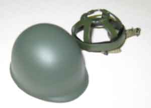 Dragon Models Loose 1/6th Scale Modern Military M1 Helmet w/(Dark Green) Liner #DRL4-H900