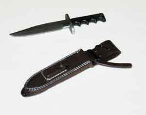 Dragon Models Loose 1/6th Scale Modern Military Custom Hunting Knife #DRL4-K158