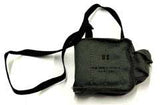Dragon Models Loose 1/6th Scale Modern Military M12 Gas Mask Bag (Nylon/Strap (Black)) # DRL4-P805