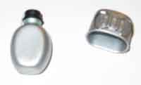 Dragon Models Loose 1/6th Scale Modern Military British Canteen (Silver) # DRL4-P953