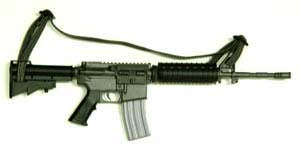 Dragon Models Loose 1/6th Scale Modern Military M4A1 Carbine w/Aluminum Color Magazine # DRL4-R851