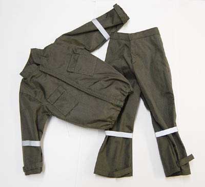 Dragon Models Loose 1/6th Scale Modern Military Olive Drab NBC Suit w/Reflective strips # DRL4-U702